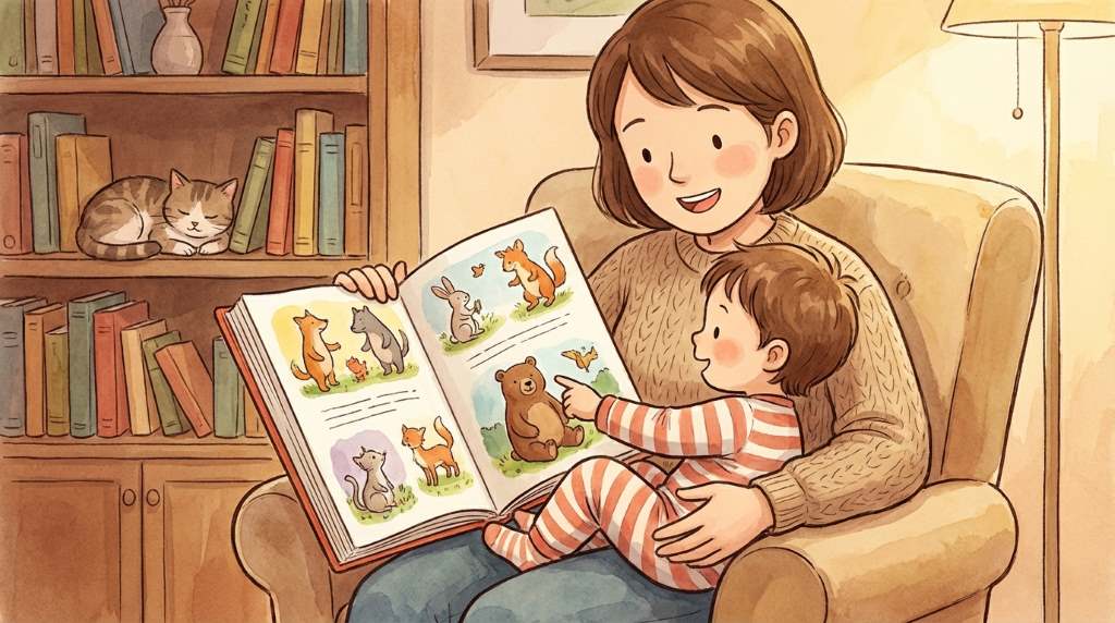 Parent reading aloud to improve early literacy skills